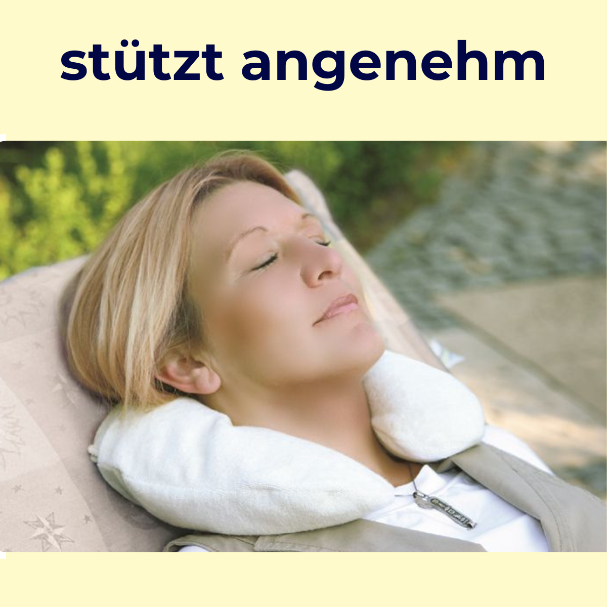 Nackenstützkissen (Hirseschalen-Füllung)