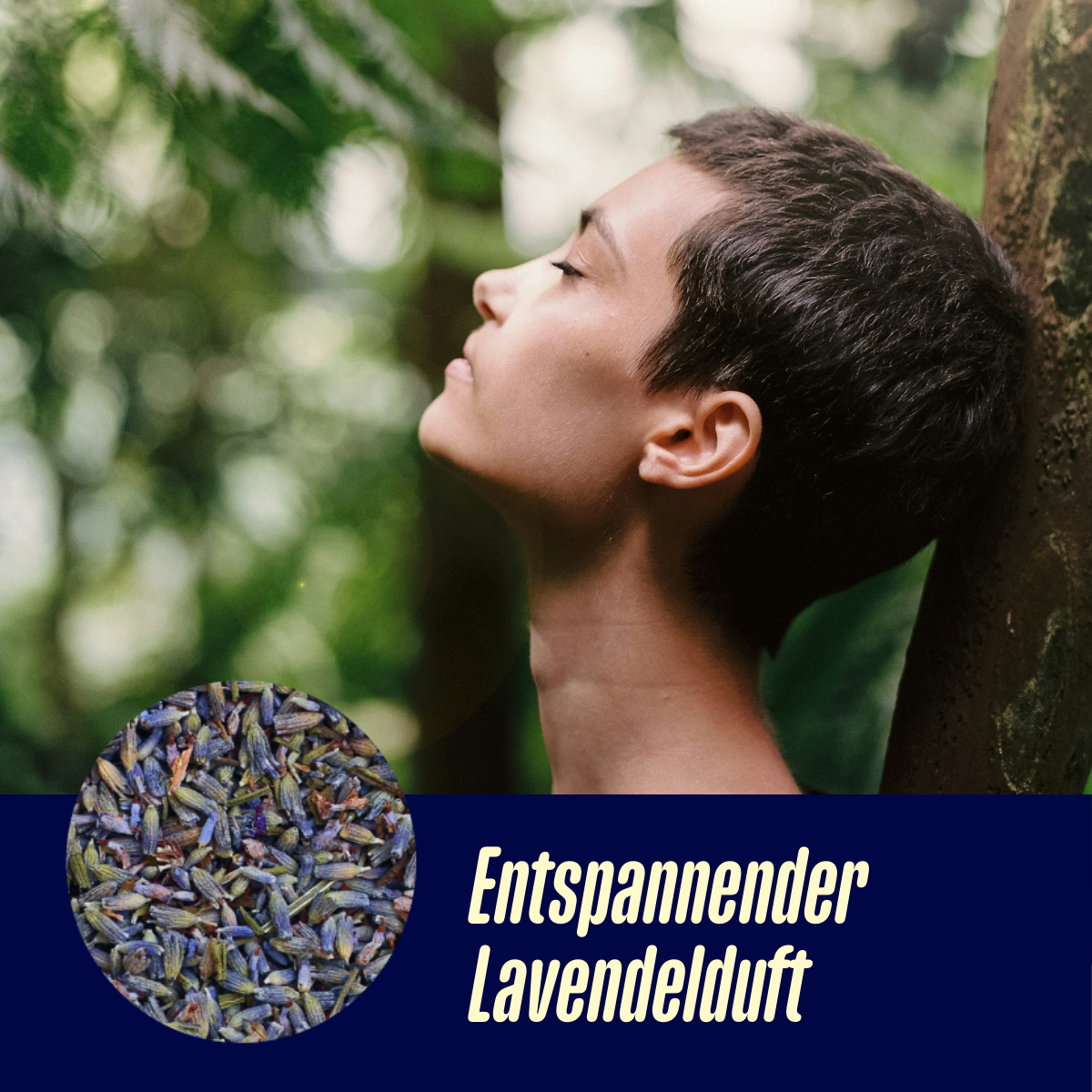 Hirse-Kinderkissen mit Lavendel