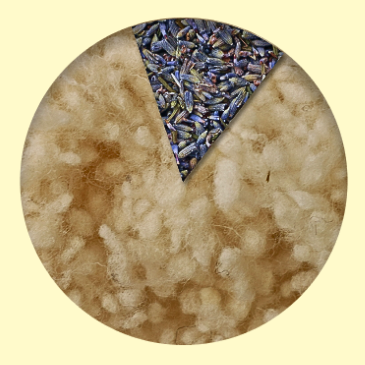 Schafschurwolle + Lavendelblüten | Nach-/Austauschfüllung