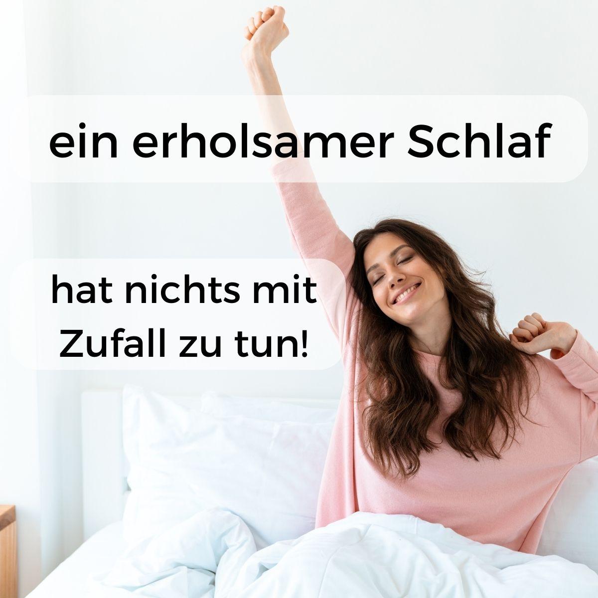 Gesundheitsbooster Schlaf – 7 einfache Tipps für besseren Schlaf!