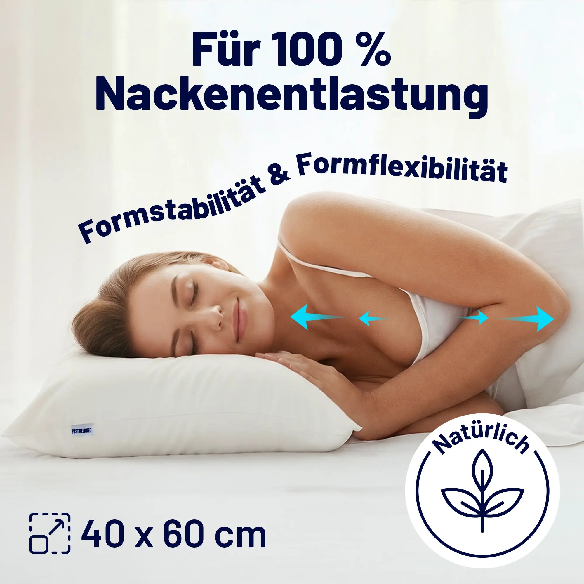 Natürliche Nackenentlastung