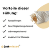 kleines Dinkel-Schafschurwoll-Kissen | wärmeregulierend & hypoallergen